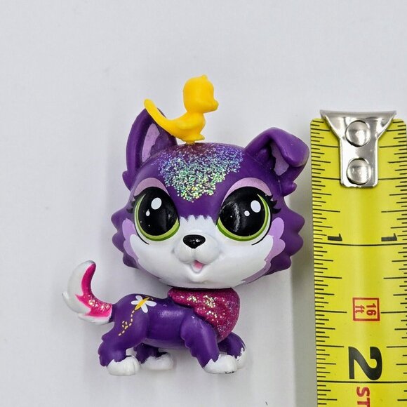 Littlest Pet Shop Dazzle Collier Collie Dog Pet Performers LPS Toy 2016 Read - Picture 8 of 9
